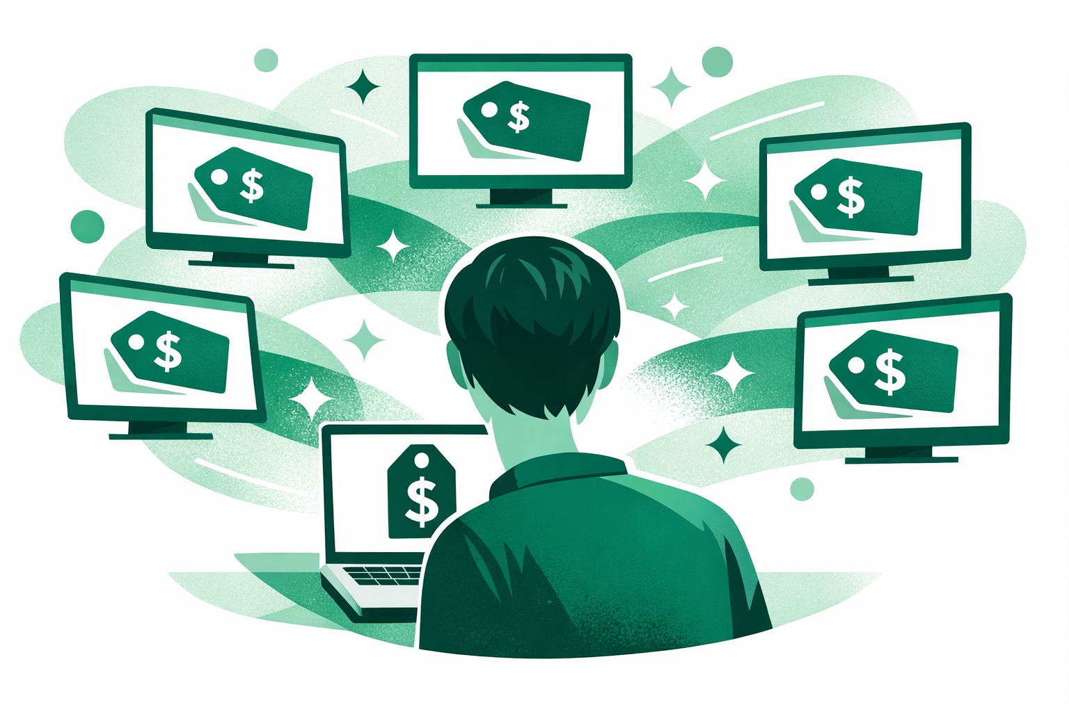 AI agent comparing prices across retailers